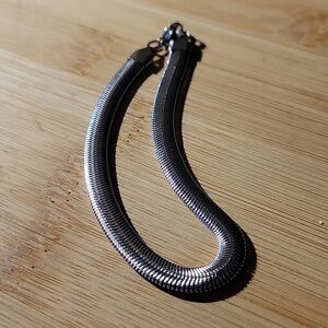 Classic Silver Snake Chain Bracelet for Men